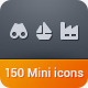 Simple Mini Icons vol. 2 - GraphicRiver Item for Sale