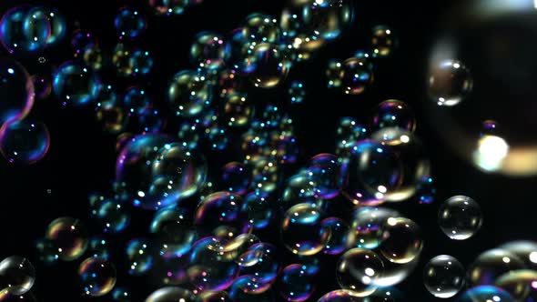 Soap bubbles, Slow Motion