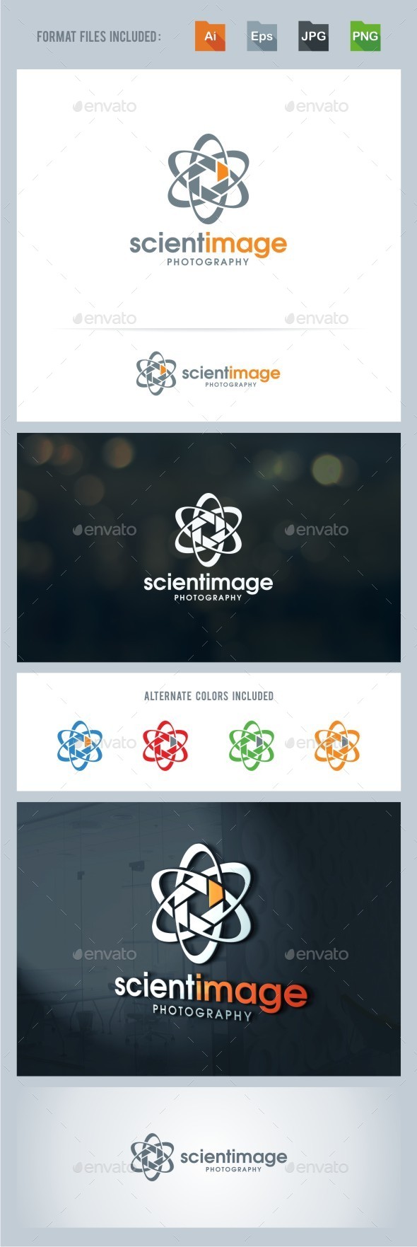 Science Image - Photography Logo Template