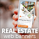  Real Estate Web & Facebook Banners  - GraphicRiver Item for Sale