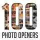100 Clean Photo Openers - Logo Reveal Pack - VideoHive Item for Sale