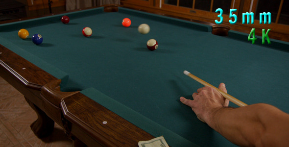 Gambling Money On A Billiard Pool Game 07 
