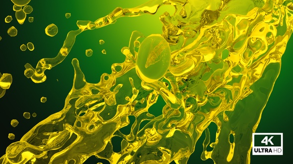 Olive Oil Splash And Pouring alt