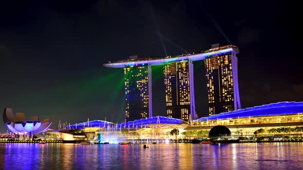 Marina Bay at the Night