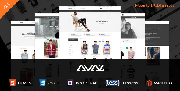 SNS Avaz - Responsive Magento Theme