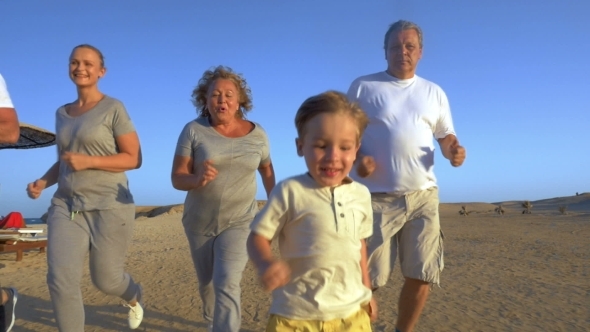 Family Vacation With Jogging In The Evenings