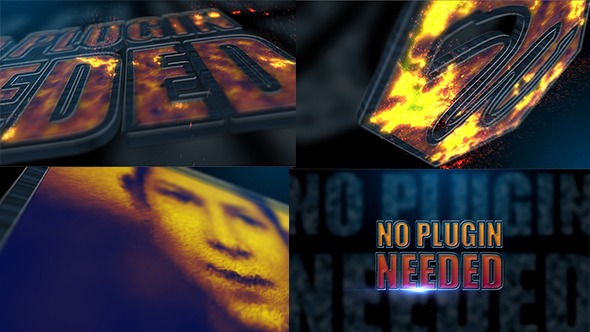 Cinematic Watercolor Burning Logo or Image alt