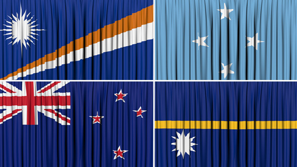 Oceania Curtain Open Pack 2