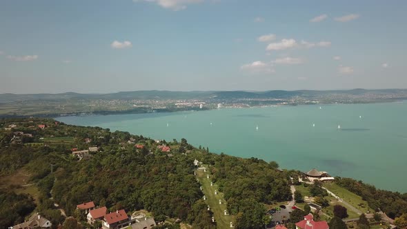 Lake Balaton in Hungary