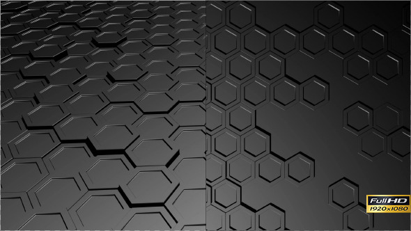 Metallic Hexagons alt