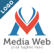 Media Web - Letter M Logo - GraphicRiver Item for Sale