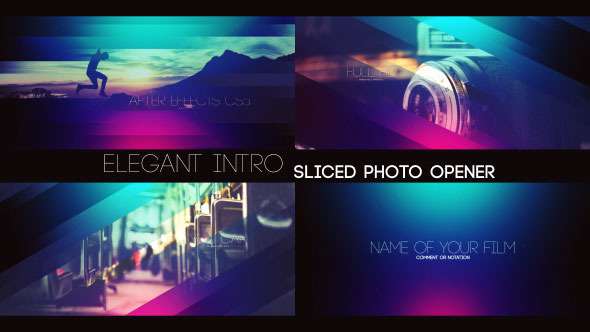 Elegant Intro - Sliced Photo Opener alt
