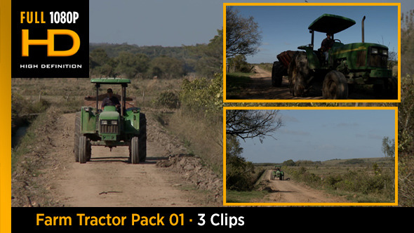 Farm Tractor Pack 01