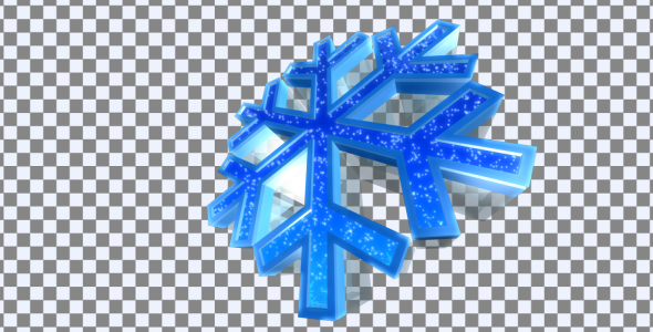 3d snowflake