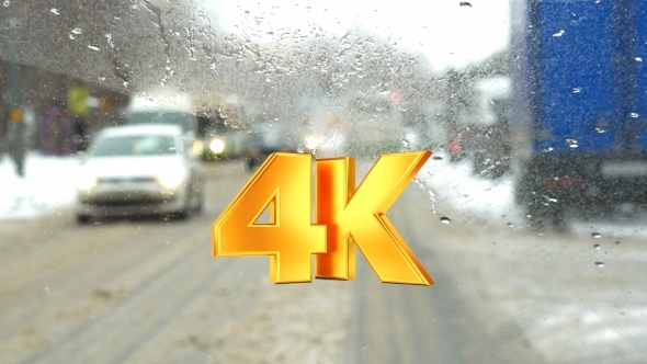 Slow Driving On Messy City Roads alt