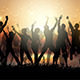 Sunset Party Crowd - GraphicRiver Item for Sale