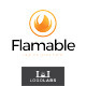 Flamable Logo - GraphicRiver Item for Sale