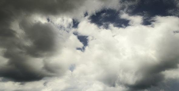 Dark Storm Clouds Before Rain