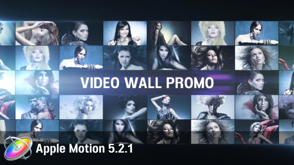 Video Wall Promo - Apple Motion alt
