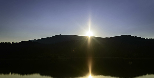 Sunrise Over Bolboci Lake