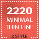 2220 Minimal Line Icons - GraphicRiver Item for Sale