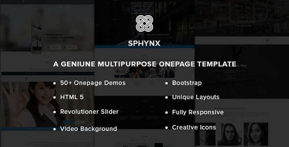 Sphynx - Responsive Multi-Purpose HTML5 Template