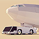 Airport Tug and Plane - 3DOcean Item for Sale