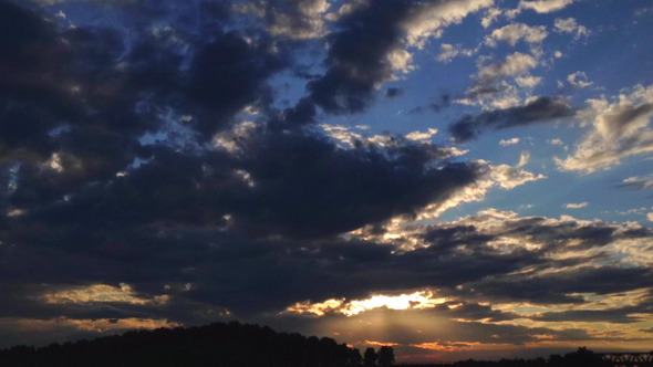 Sunset with Clouds