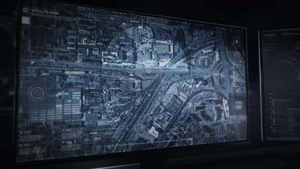 Satellite Surveillance System Detects Illegal Activity In Modern City Streets alt