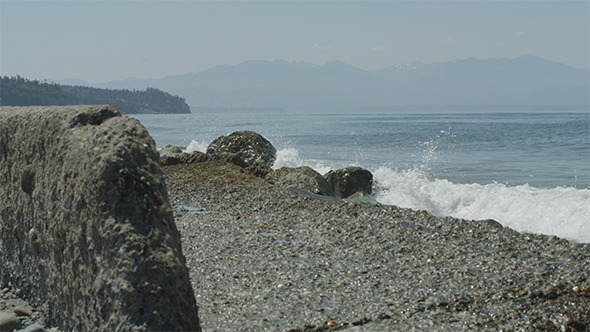 Rocky Beach on Oregon Coast