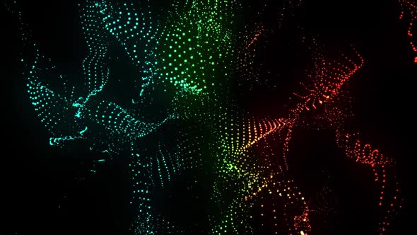 Organic Shape From Flow Particles