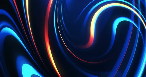 Abstract motion graphic background. loop 4K