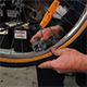 Cleaning Bike Tire Rim With Steel Wool - VideoHive Item for Sale