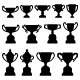 Trophy Cup Award Silhouette Black - GraphicRiver Item for Sale