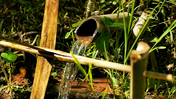 Bamboo Water Mills 01