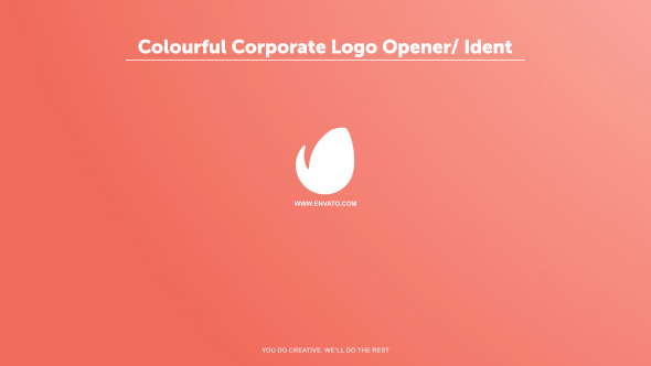 Colourful Corporate Logo Opener / Ident alt