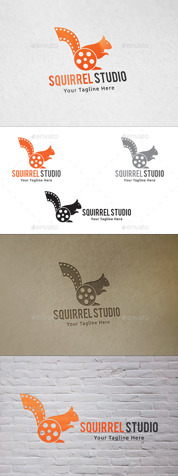 Squirrel Studio - Logo Template