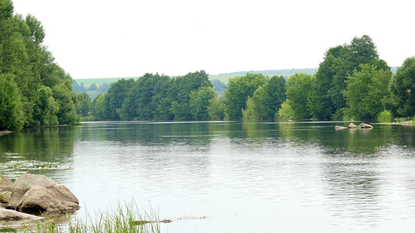 Landscape With The River And Wood