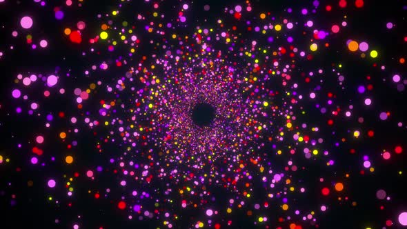 Abstract Particles Tunnel