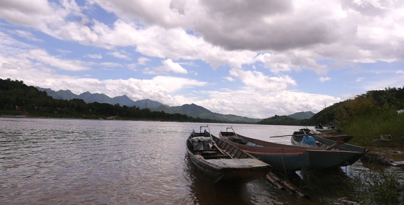 Boat On River