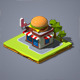 Hamburger Shop - 3DOcean Item for Sale