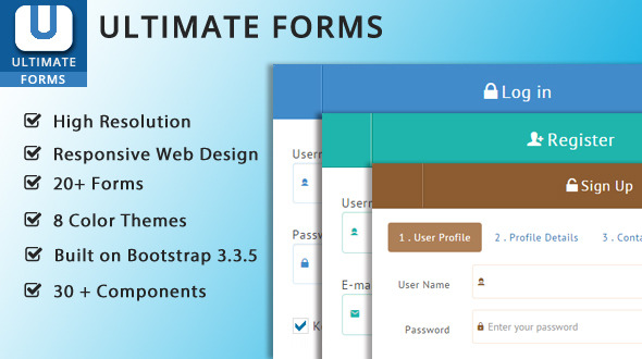 Ultimate Bootstrap Forms