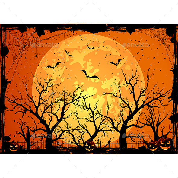 Halloween Night Background