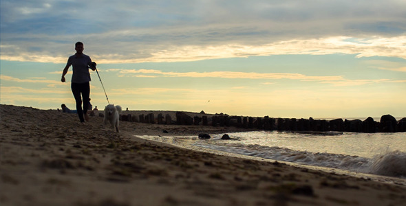 Jogging on the Sea