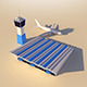 Lowpoly Airport - 3DOcean Item for Sale