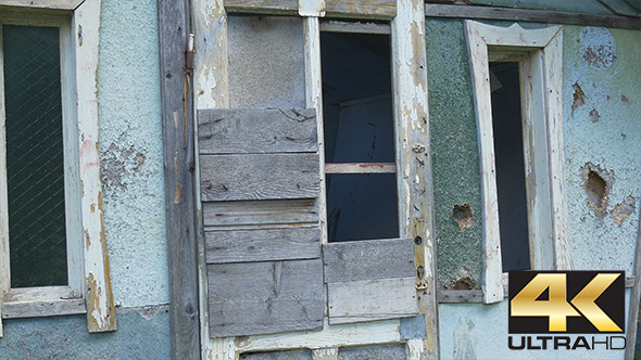 Dilapidated Door and Windows