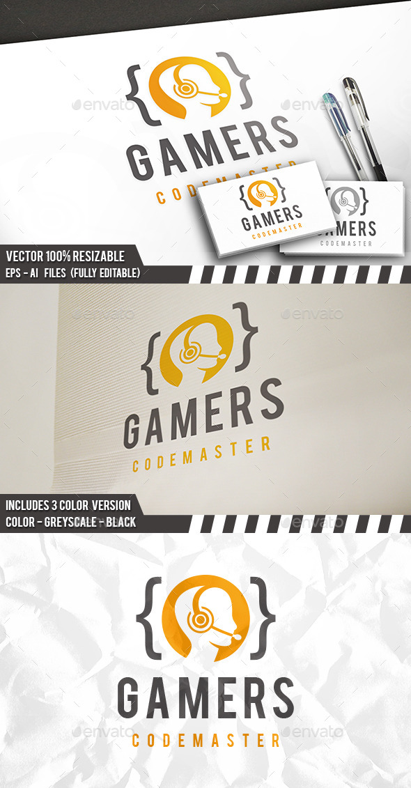 Code Gamer Logo