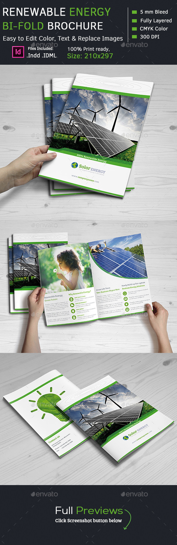 Solar Brochure Templates | GraphicRiver