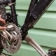Human Hand Cleaning Bicycle Chainring With Brush - VideoHive Item for Sale