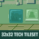 32x32 Tech tileset - GraphicRiver Item for Sale